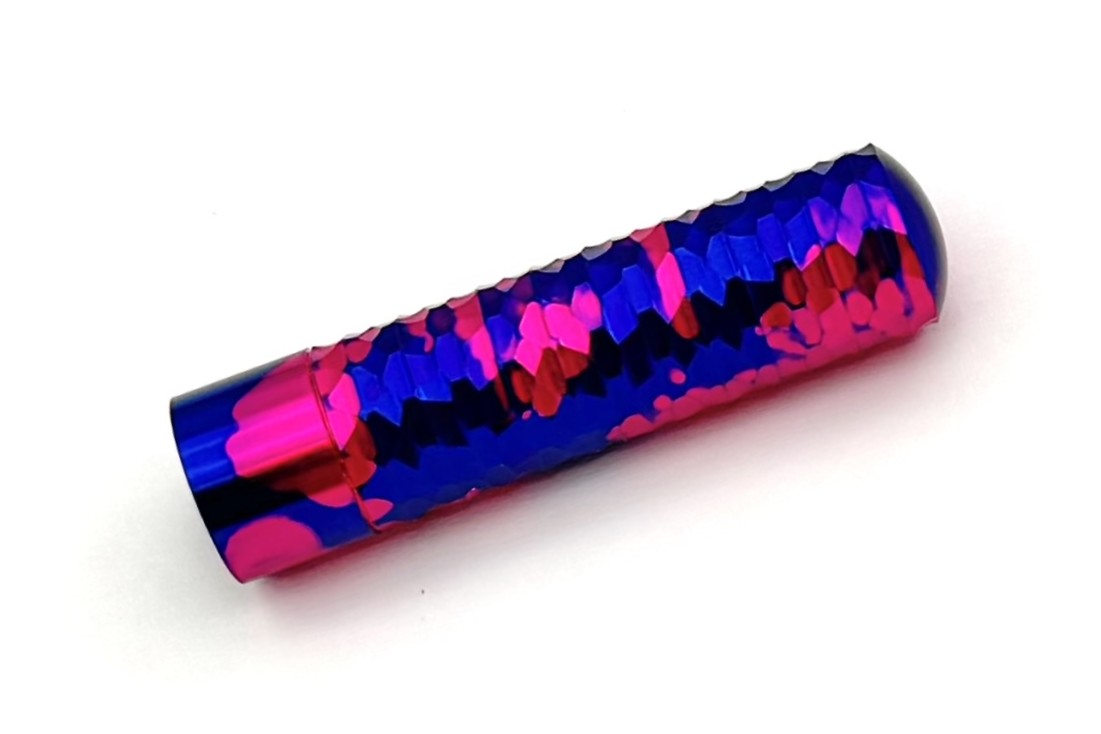 SchonDSGNAnodizedAluminumBubbleGumFacetedPocketSixFP_F